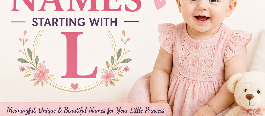100 Baby Girl Names Starting With L With Beautiful Meanings