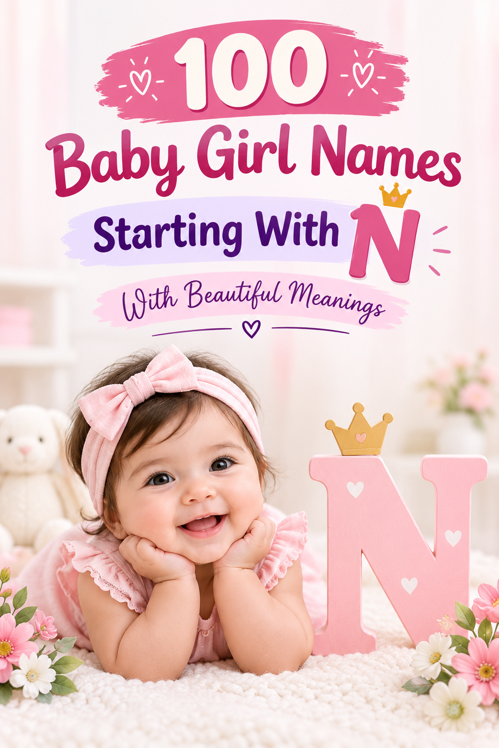 100 Baby Girl Names Starting With N With Beautiful Meanings