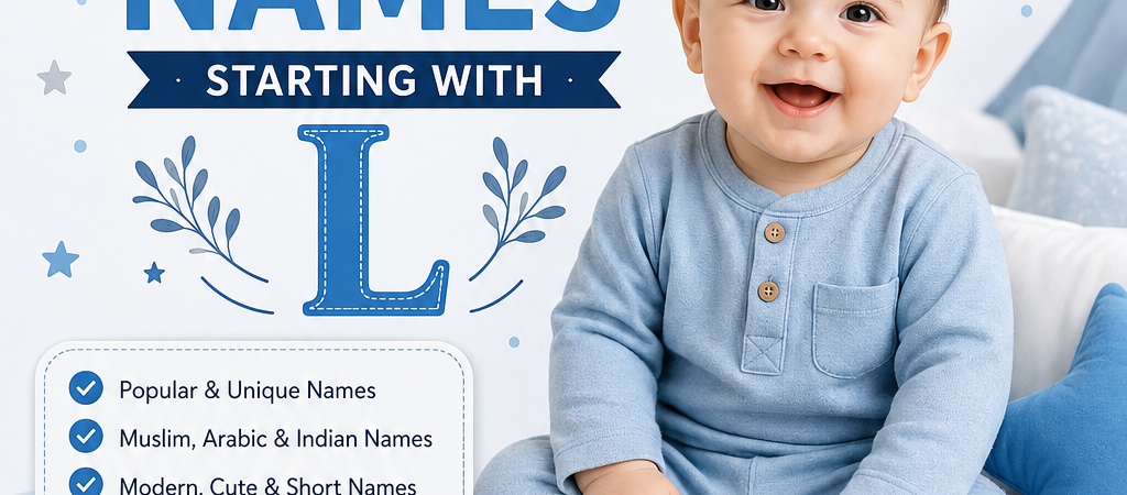 100 Baby Boy Names Starting With L With Beautiful Meanings